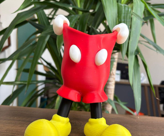 Mickey Temalı Fırçalık & Organizer – 3D Baskı Özel Tasarım